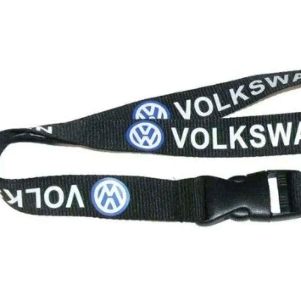 Universal Volkswagen Lanyard Keychain ID Badge Holder Quick Release Buckle